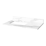 Jeffrey Alexander Percival 36" Hale Blue Single Sink Bathroom Vanity with Calacatta Vienna Quartz Top - 8 in. Widespread Faucet Top product image 5