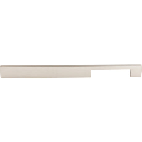 Top Knobs TK25BSN Linear 12" Center to Center Bar Pull Brushed Satin Nickel
