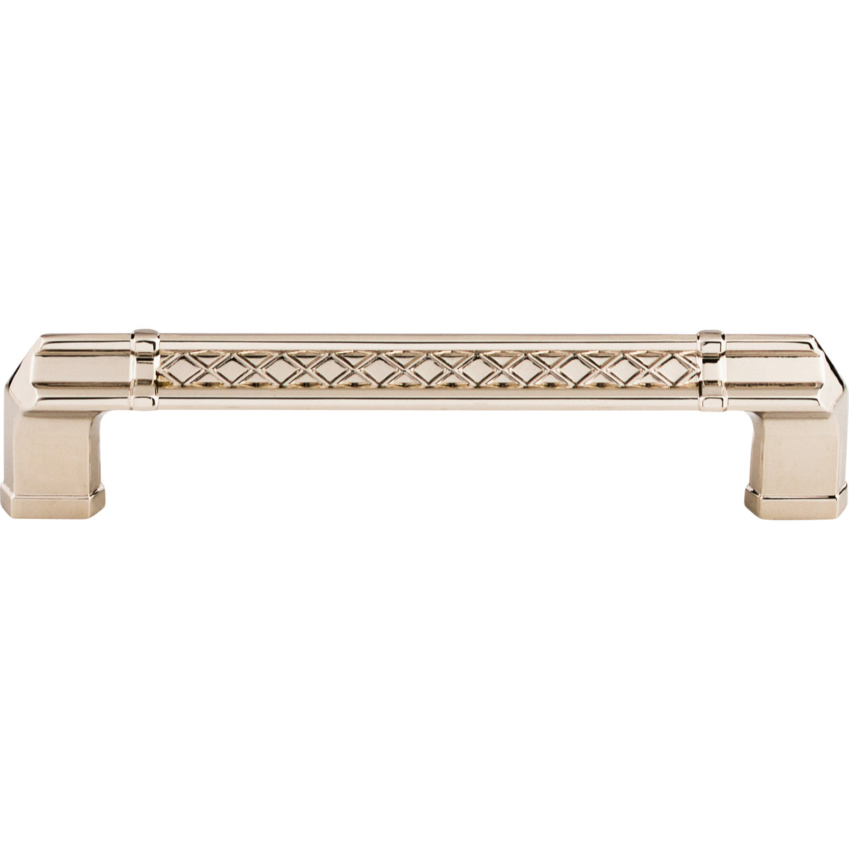 Top Knobs TK206PN Tower Bridge 5" Center to Center Bar Pull Polished Nickel