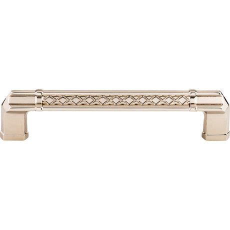 Top Knobs TK206PN Tower Bridge 5" Center to Center Bar Pull Polished Nickel