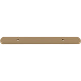 Top Knobs TK3271HB Wescott 3 3/4" Center to Center Pull Backplate Honey Bronze