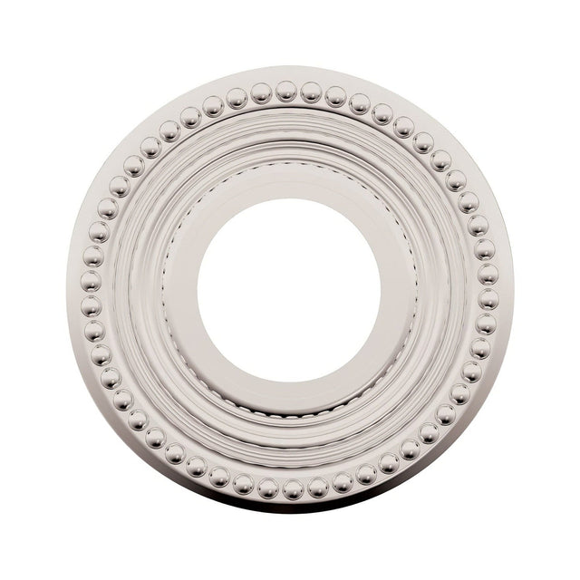 Baldwin R007055IPS lifetime polished nickel rosette
