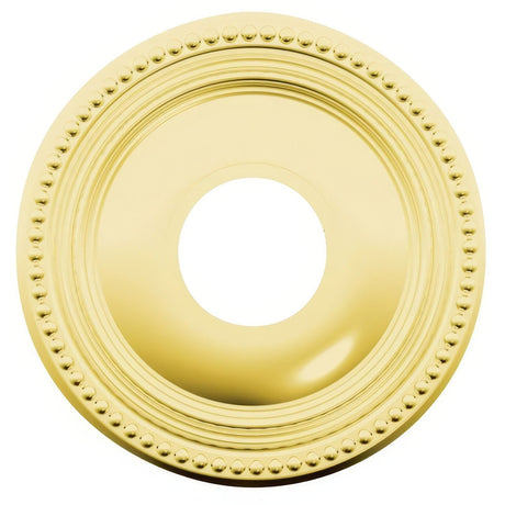 Baldwin R008031IPS non lacquered brass rosette
