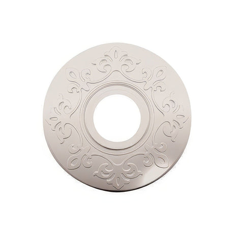 Baldwin R011055IPS lifetime polished nickel rosette