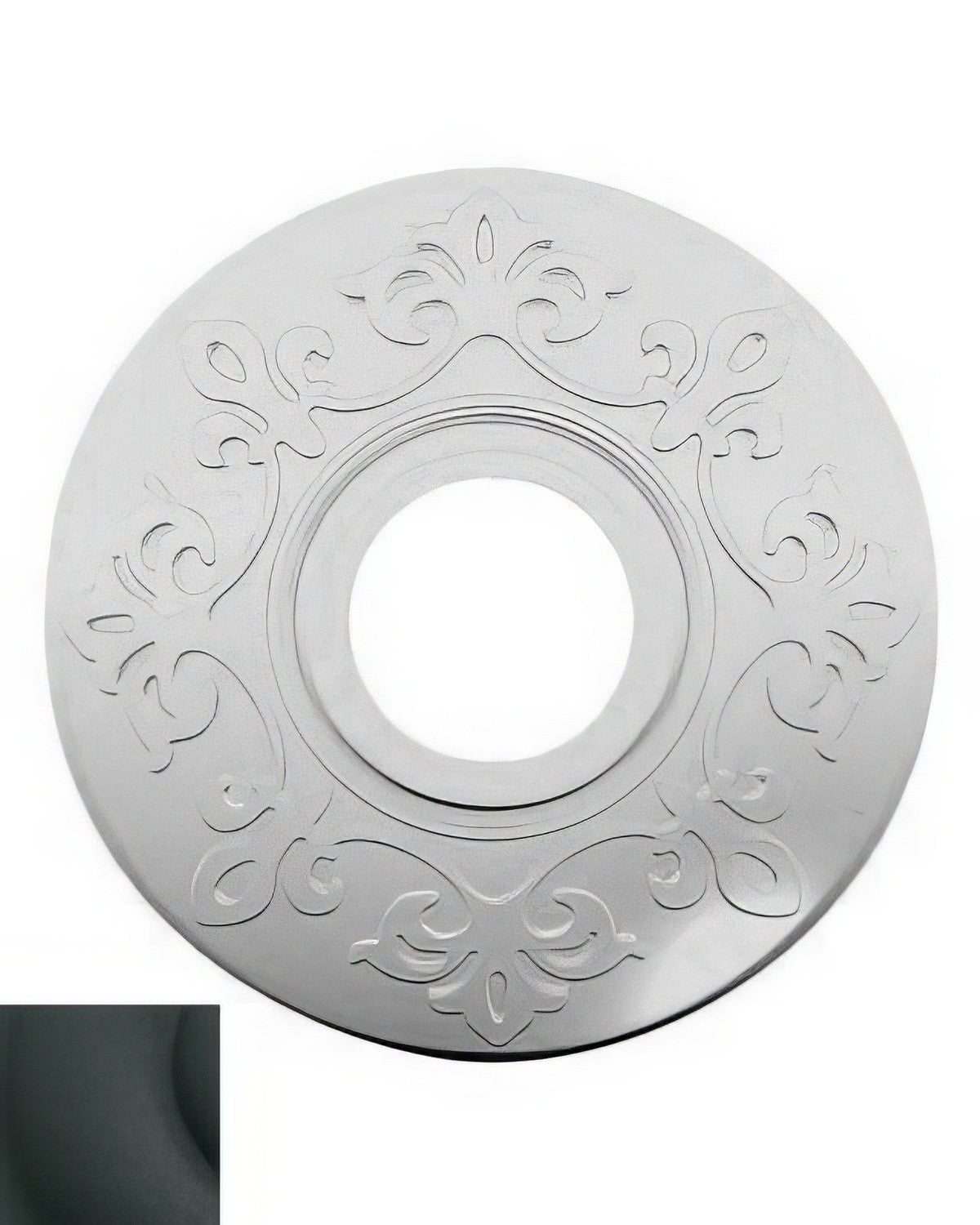 Baldwin R012190PV satin black rosette
