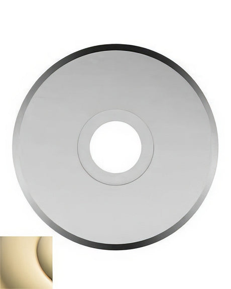Baldwin R016003IDM lifetime polished brass rosette