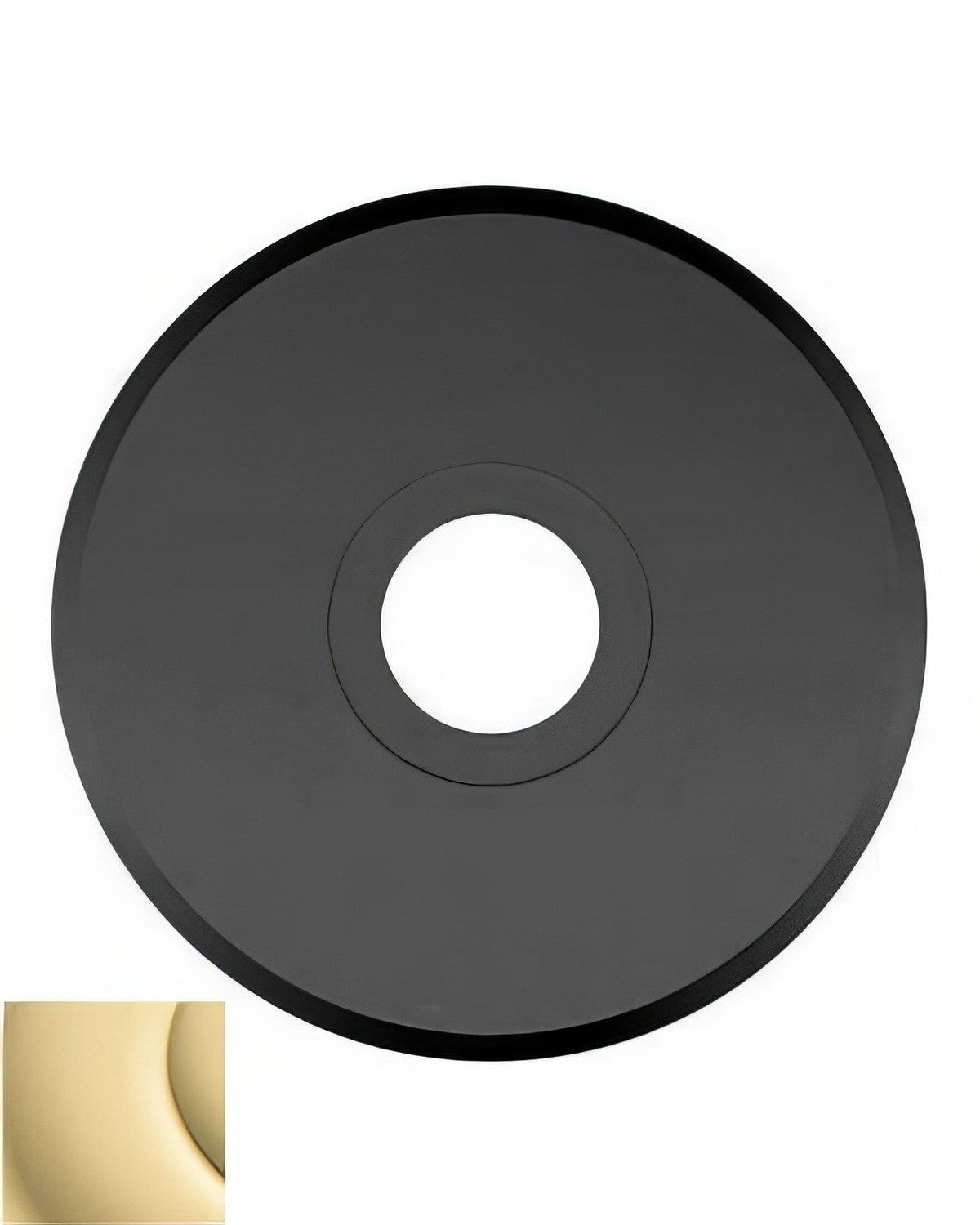 Baldwin R016031IPS non lacquered brass rosette
