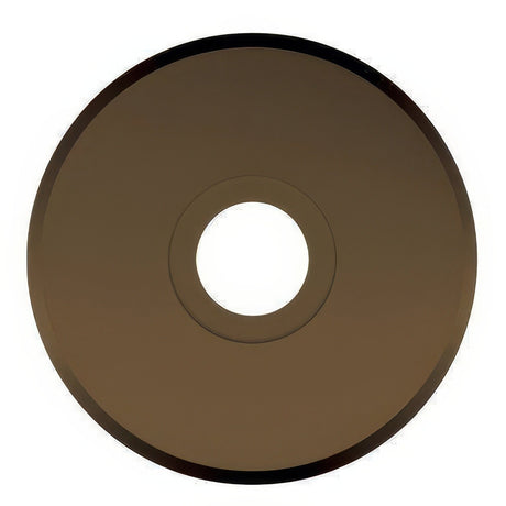 Baldwin R016050IDM satin brass and black rosette