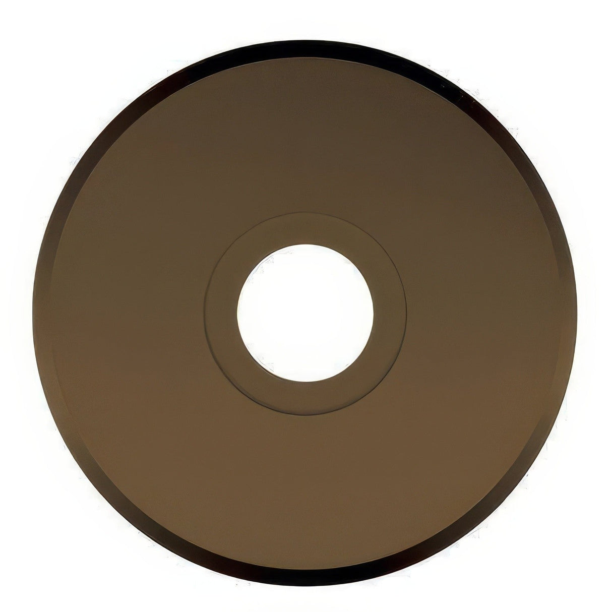 Baldwin R016050PS satin brass and black rosette