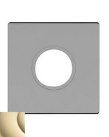 Baldwin R017003PS lifetime polished brass rosette