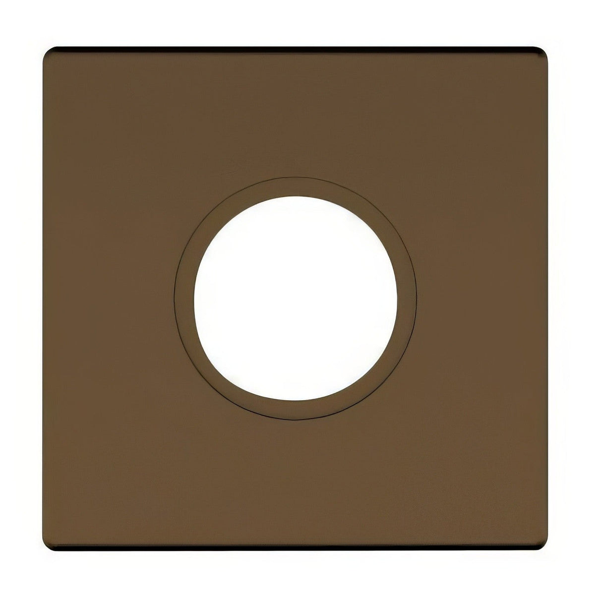 Baldwin R017050IPV satin brass and black rosette