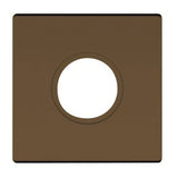Baldwin R017050IPV satin brass and black rosette