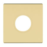 Baldwin R017060PS satin brass and brown rosette