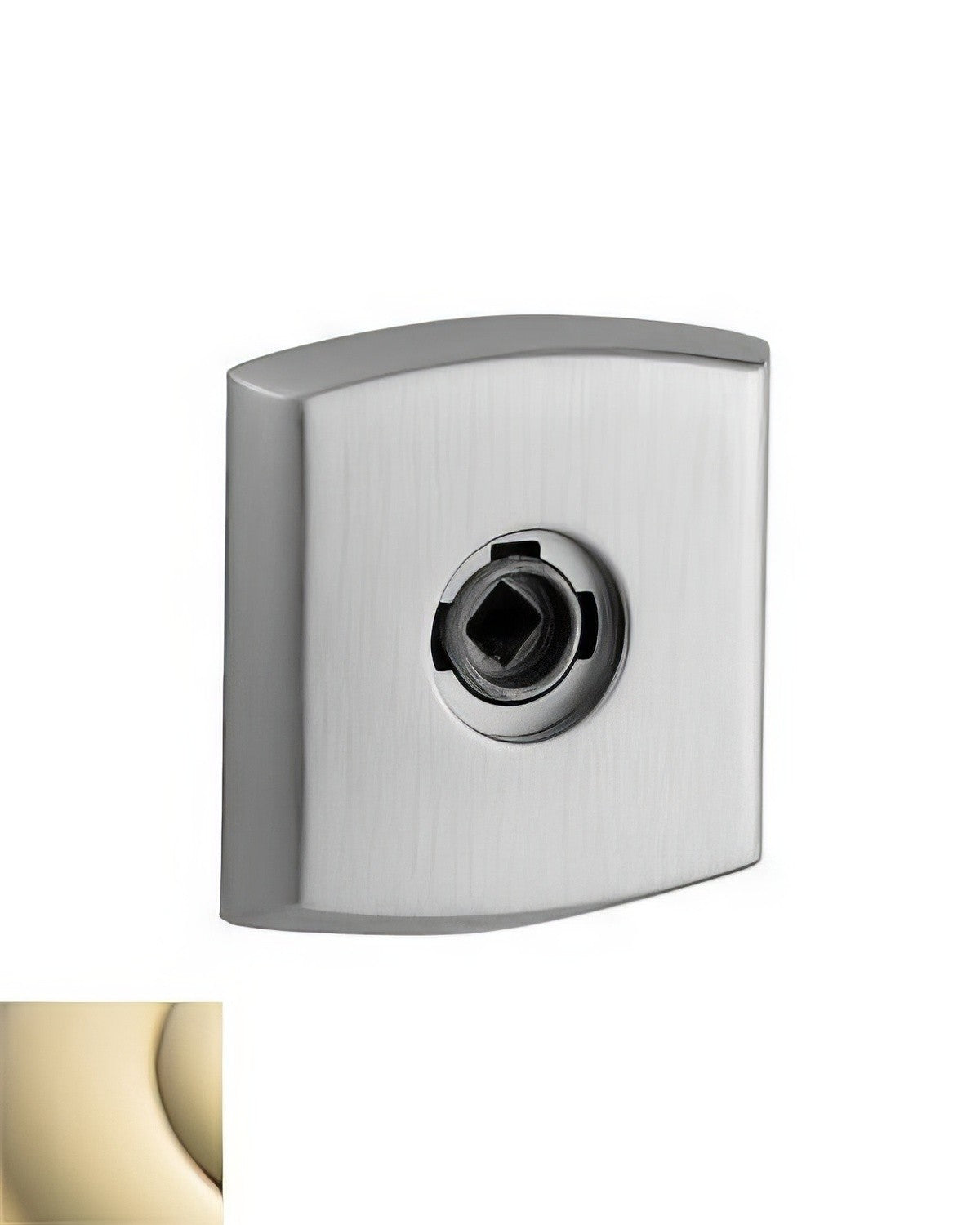 Baldwin R026003IPV lifetime polished brass rosette