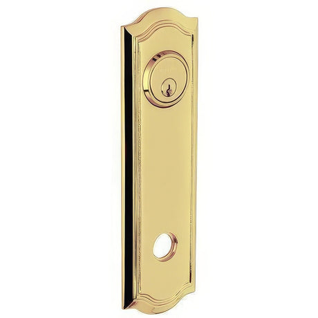 Baldwin R029003IDM lifetime polished brass rosette