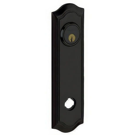 Baldwin R029190ENTR satin black rosette
