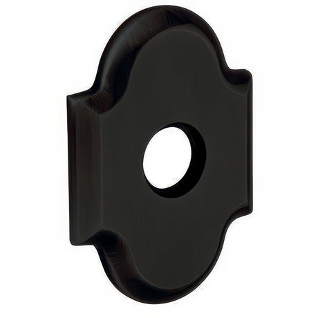 Baldwin R030190IPS satin black rosette