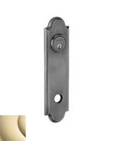 Baldwin R032003IPS lifetime polished brass rosette