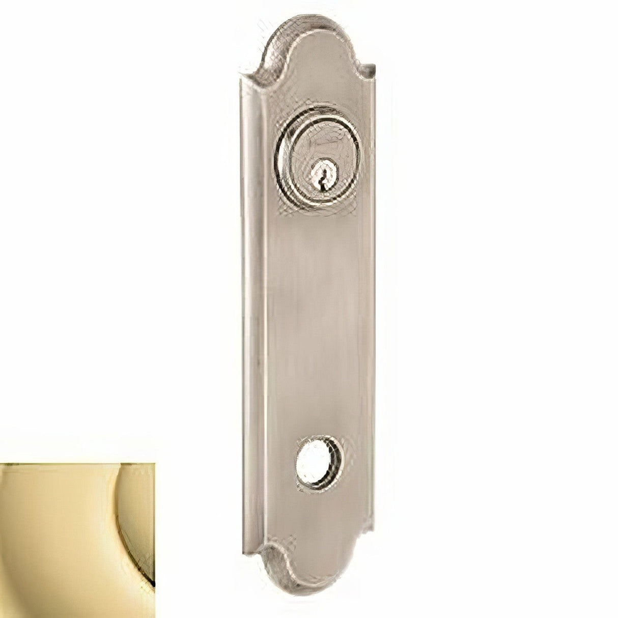 Baldwin R032031IDM non lacquered brass rosette