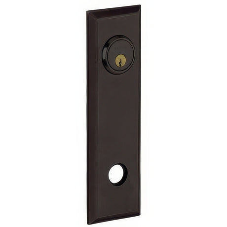 Baldwin R035402ENTR distressed oil rubbed bronze rosette