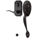 Weslock R1441-1U1SL2D oil rubbed bronze single cylinder handleset