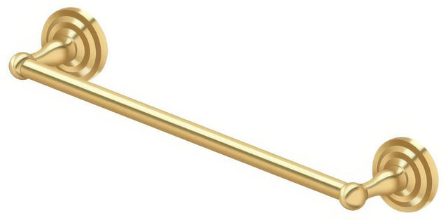 Deltana R2002-CR003 lifetime polished brass towel bar