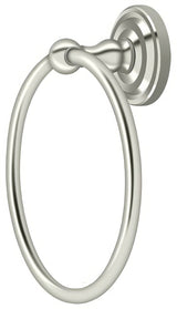 Deltana R2008-U14 polished nickel towel ring