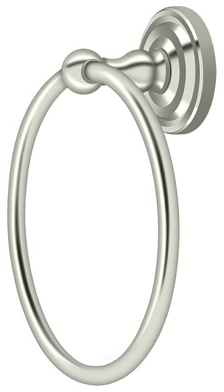 Deltana R2008-U14 polished nickel towel ring
