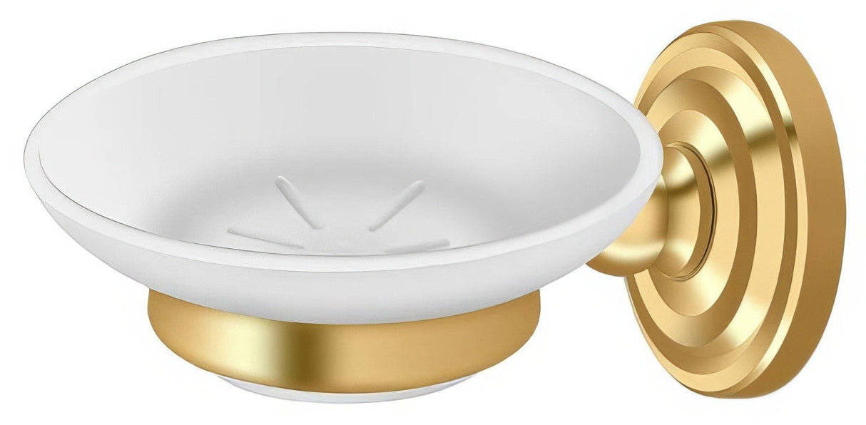 Deltana R2012-CR003 lifetime polished brass soap dish