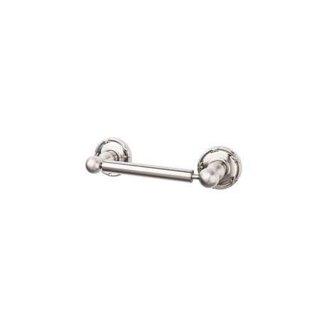Top Knobs ED3BSNE TOP BATH (R) Edwardian Bath Wall Mounted Toilet Paper Holder Brushed Satin Nickel