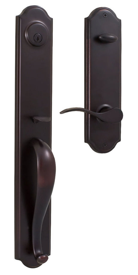 Weslock R6645-1U10020 oil rubbed bronze dummy handleset