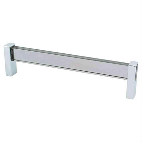 R. Christensen 1138-7000-P Spectrum Prism 6-5/8" Cabinet Pull Polished Chrome/Grey