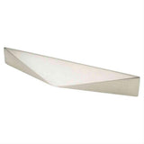 R. Christensen 1149-1BPN-P Facet 6" Long Finger Cabinet Pull Brushed Nickel