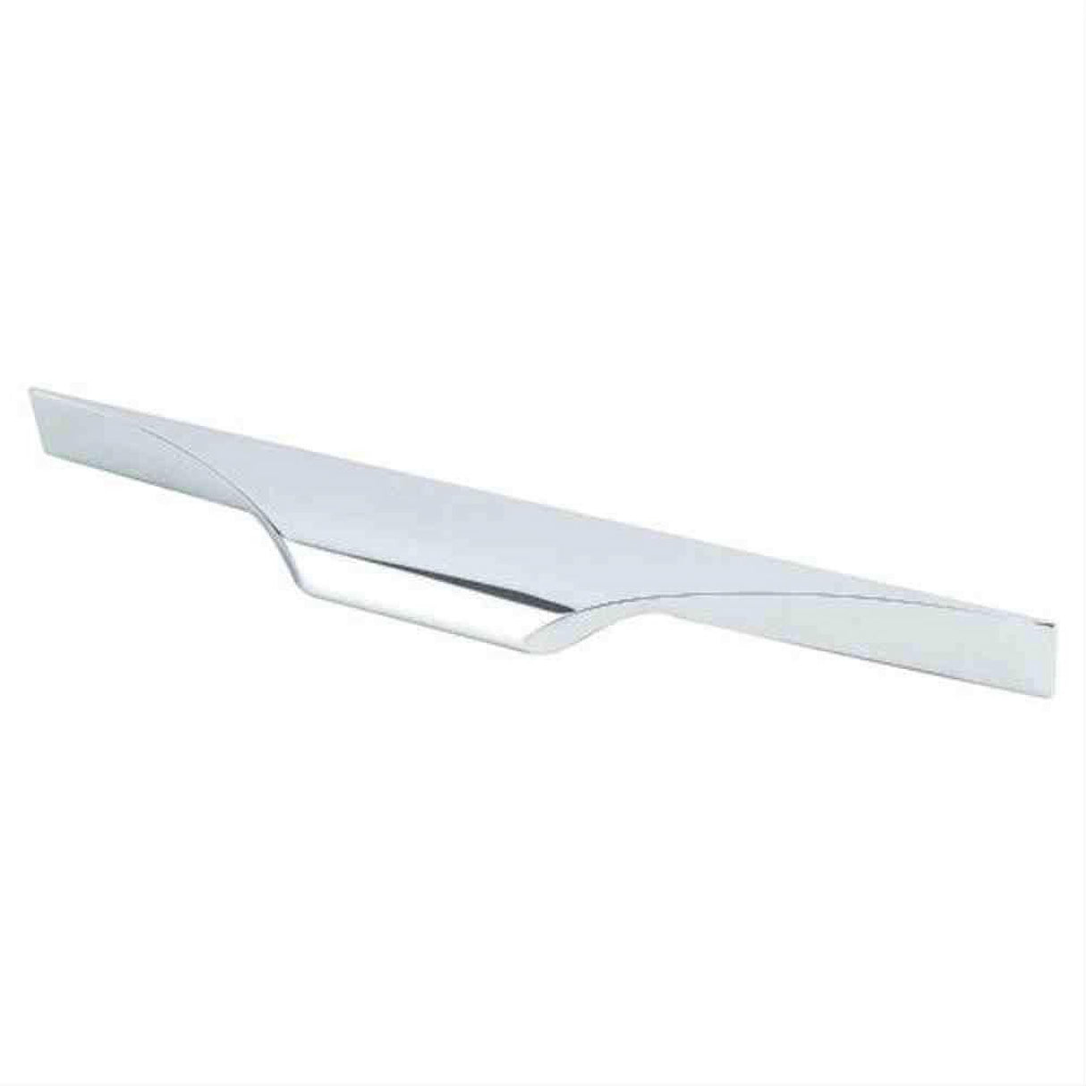 R. Christensen 1158-4026-P Silhouette 7-1/2" Long Finger Cabinet Pull Polished Chrome