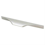 R. Christensen 1162-4SSL-P Silhouette 7-1/2" Long Finger Cabinet Pull Stainless Steel Look