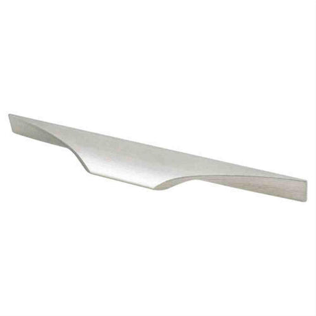 R. Christensen 1162-4SSL-P Silhouette 7-1/2" Long Finger Cabinet Pull Stainless Steel Look