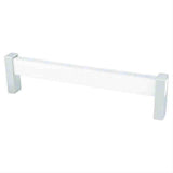 R. Christensen 1192-7000-P Spectrum Prism 6-5/8" Cabinet Pull Polished Chrome/White