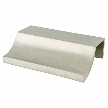 R. Christensen 1195-1BPN-C Scoop 2-13/16" Long Finger Cabinet Pull Brushed Nickel
