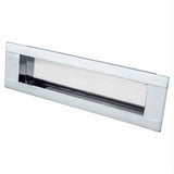 R. Christensen 9282-1026-C Seize 6-5/16" Centers Flush Cabinet Pull Polished Chrome