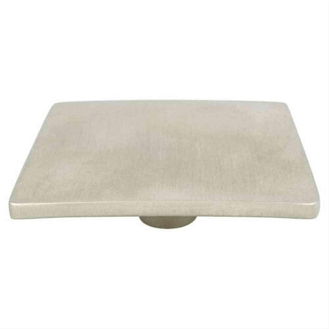 R. Christensen 9315-1BPN-C Wave 3-1/8" Square Cabinet Knob Brushed Nickel