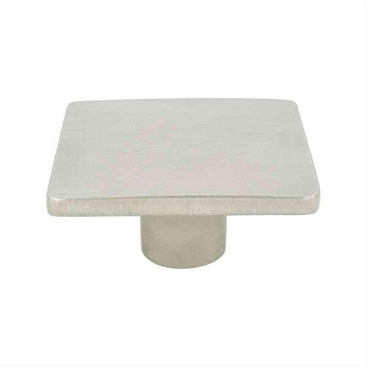 R. Christensen 9318-1BPN-C Wave 1-15/16" Square Cabinet Knob Brushed Nickel