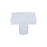 R. Christensen 9323-10DC-C Wave 1-1/4" Square Cabinet Knob Dull Chrome