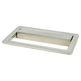 R. Christensen 9737-1BPN-C Up 2-1/2" Centers Finger Cabinet Pull Brushed Nickel