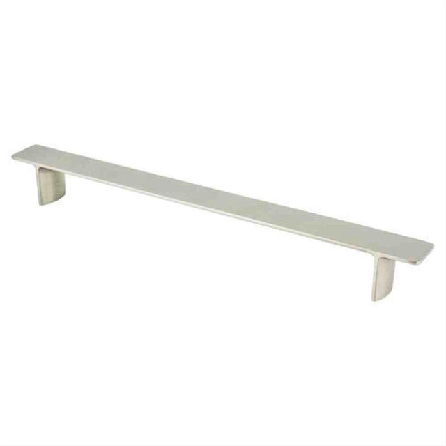 R. Christensen 9743-1BPN-C Jazz 8-13/16" Centers Bar Cabinet Pull Brushed Nickel