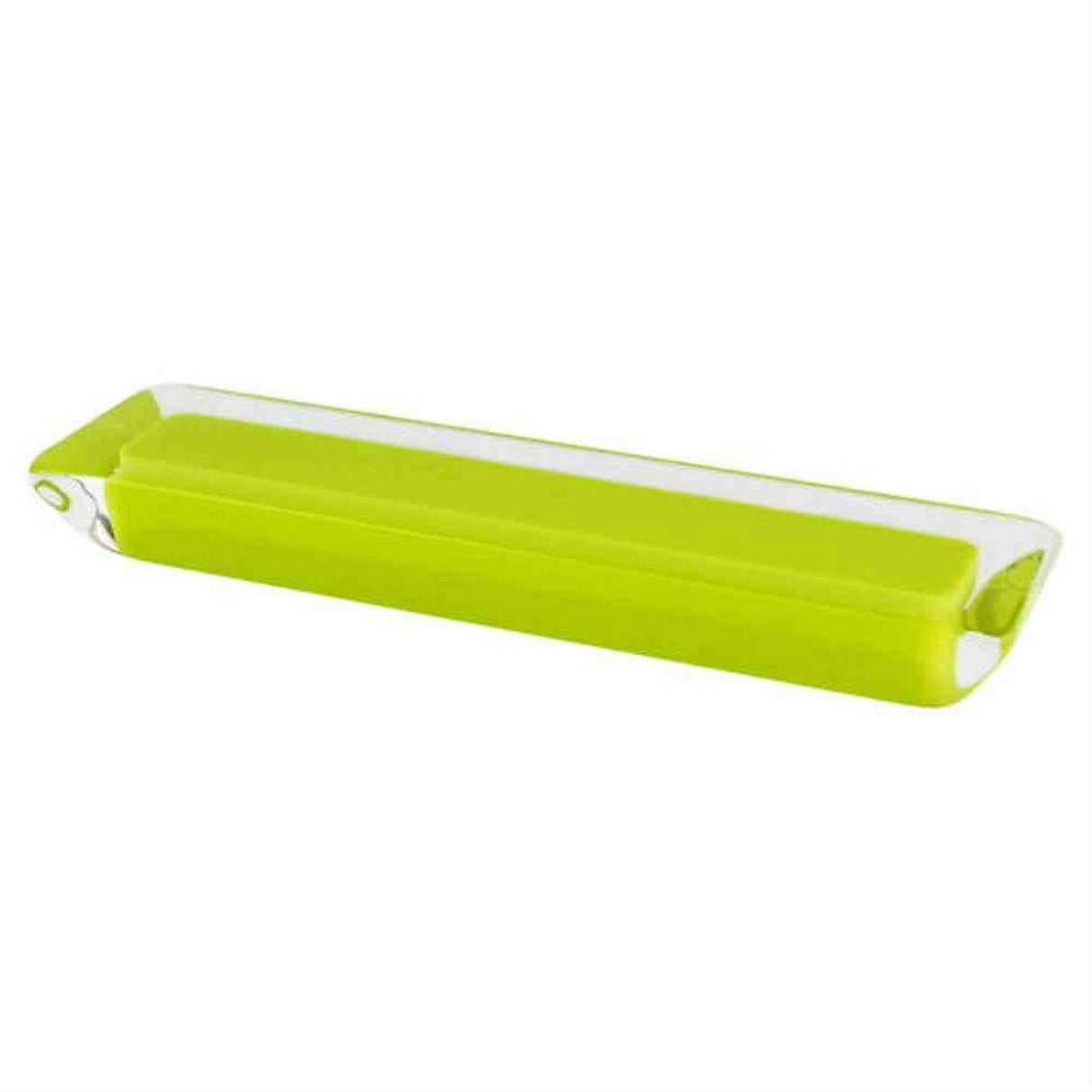 R. Christensen 9757-7000-P Spectrum Core 4-15/16" Cabinet Pull Lime Transparent