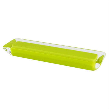 R. Christensen 9757-7000-P Spectrum Core 4-15/16" Cabinet Pull Lime Transparent