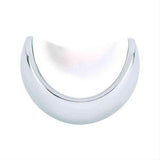R. Christensen 9770-1000-P Spectrum Zest 1-9/16" Knob Cabinet Pull Polished Chrome/White