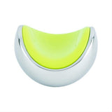 R. Christensen 9772-1000-P Spectrum Zest 1-9/16" Knob Cabinet Pull Polished Chrome/Lime
