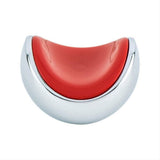 R. Christensen 9774-1000-P Spectrum Zest 1-9/16" Knob Cabinet Pull Polished Chrome/Red