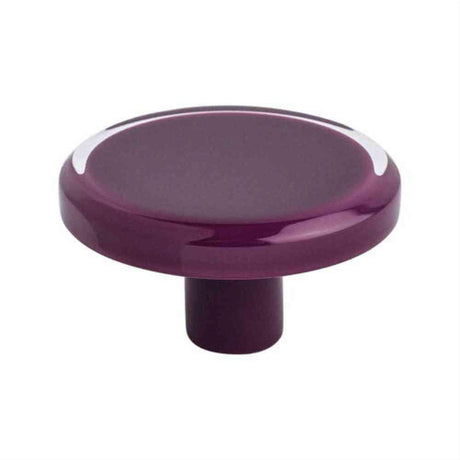 R. Christensen 9784-7000-P Spectrum Next 2" Knob Cabinet Pull Violet Transparent